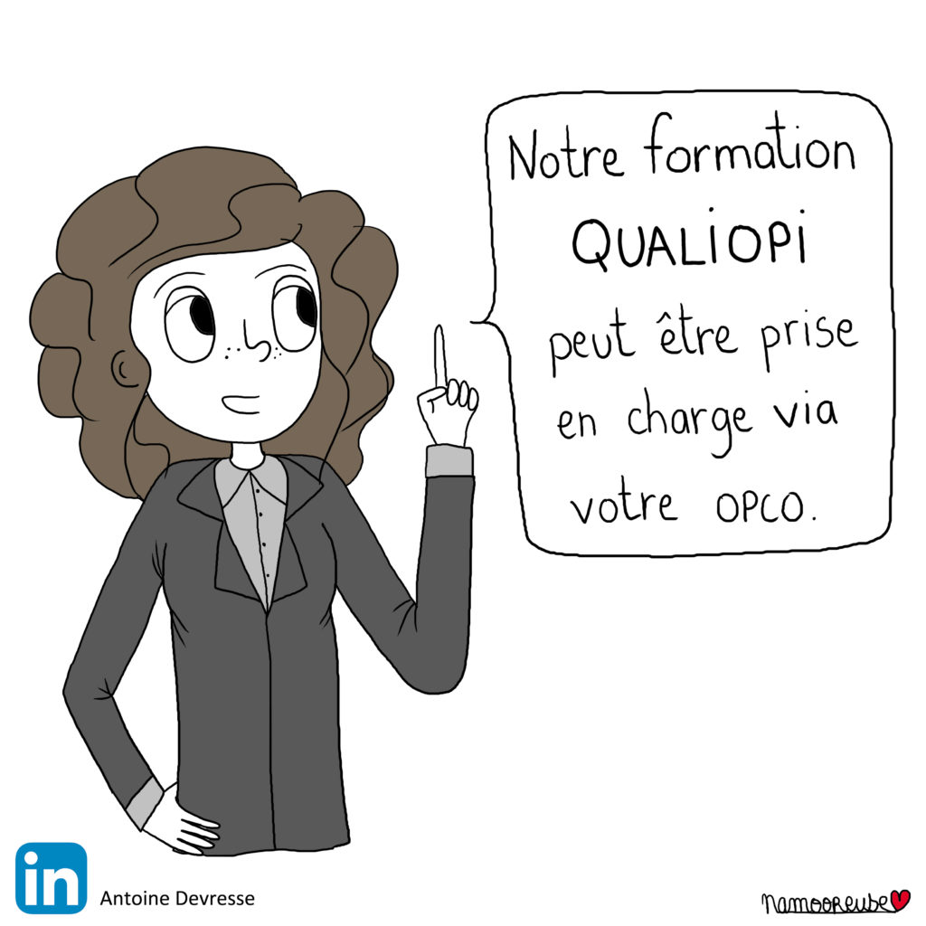 Notre formation QUALIOPI peut être prise en charge via votre OPCO.